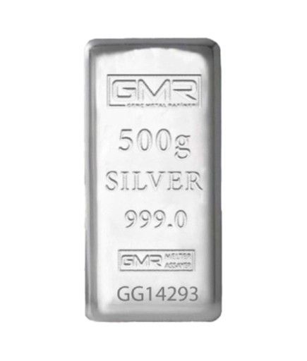 500 Gram Paketli Gümüş Külçe