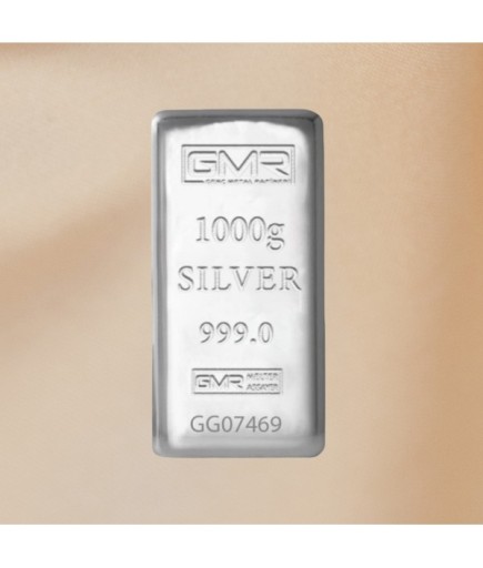 1000 Gram Paketli Gümüş Külçe