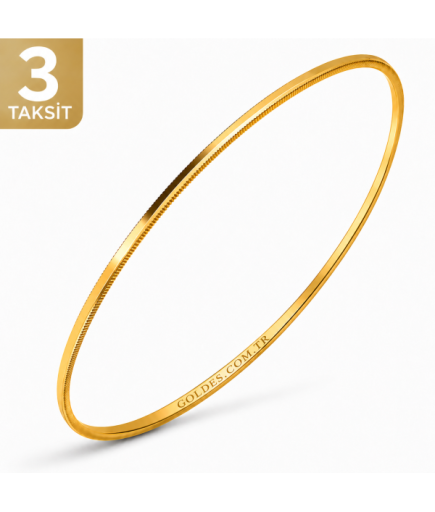 3 Taksit 8 Gram 22 Ayar Ajda Bilezik